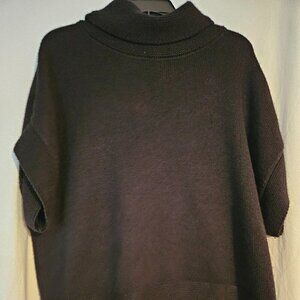 Coldwater creek cowl neck sweater Large Black
